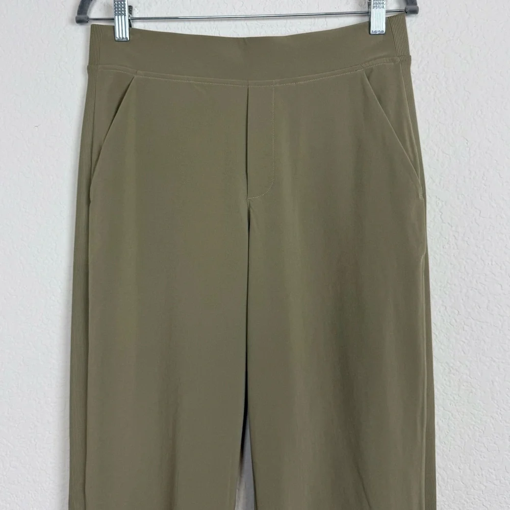 Brooklyn Mid Rise Ankle Pant in‎ Moss Green - Picture 6 of 15